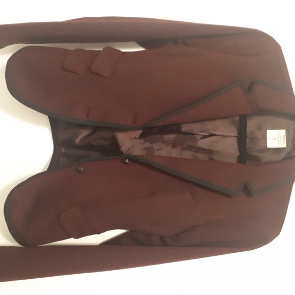 Oxblood/Burgundy Gap Academy Blazer - Picture 2 of 3